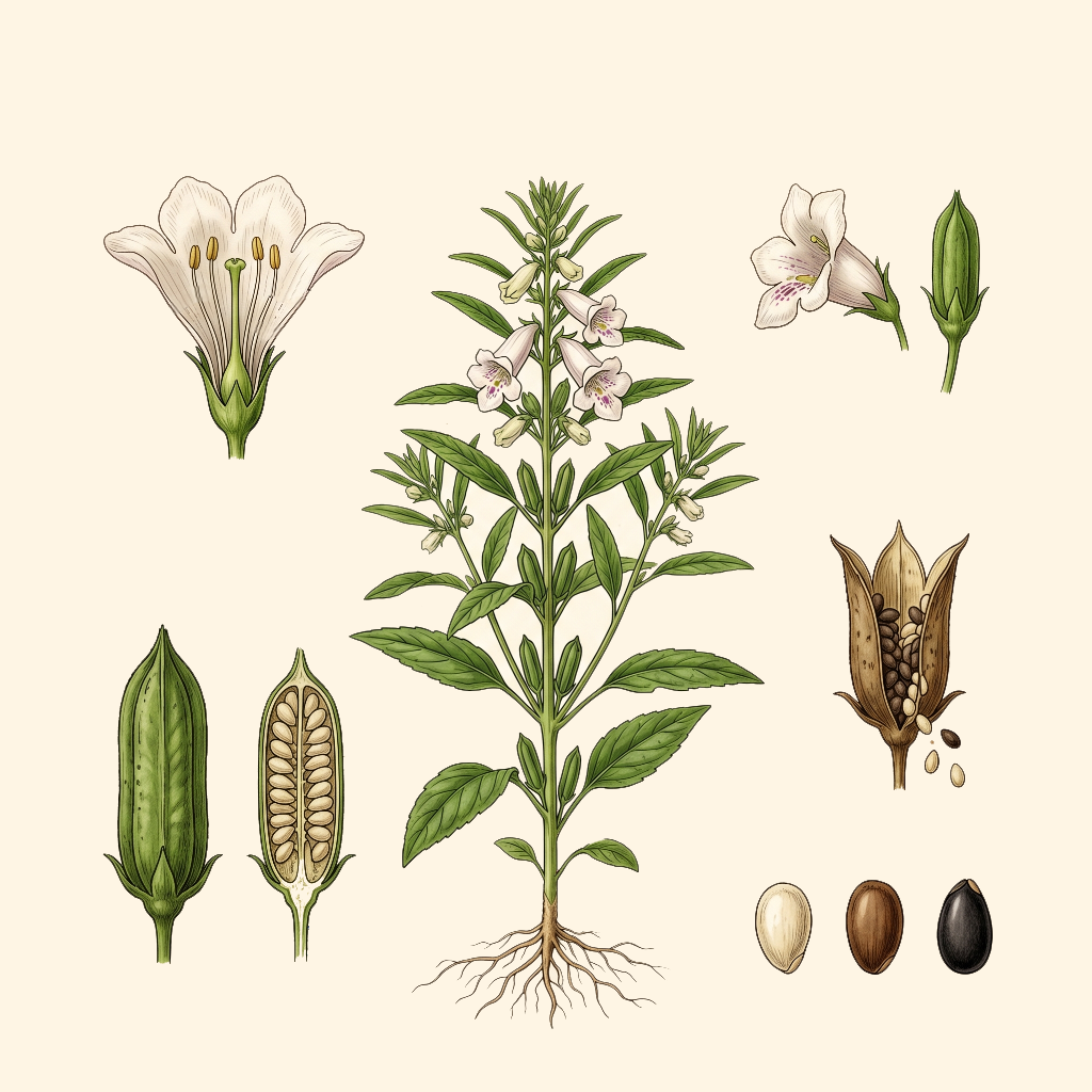 Sésamo – Sesamum indicum